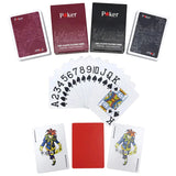 2 Decks Texas Hold'em Plastic Poker Card Waterproof Playing Cards