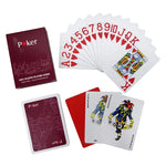 2 Decks Texas Hold'em Plastic Poker Card Waterproof Playing Cards