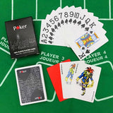 2 Decks Texas Hold'em Plastic Poker Card Waterproof Playing Cards